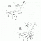 XL883L 4CR2 SUPERLOW (2014) HANDLEBAR & THROTTLE CONTROL - 883L / N / R, 1200T...