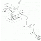 XG500 4NAA STREET 500 (2015) BRAKE CONTROL, FRONT