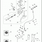 FLSTNSE 1TF9 CVO SOFTAIL DELUXE (2015) BRAKE CONTROL, FRONT