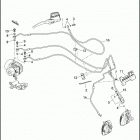 FLHTCU 1FCM ULTRA CLASSIC (2015) BRAKE LINES, FRONT - ABS
