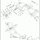 XG500 4NAA STREET 500 (2015) LICENSE PLATE BRACKETS