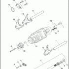 XG500 4NAA STREET 500 (2015) SHIFTER, GEAR