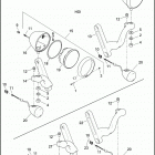 FLHTCUTG 1MAL TRI GLIDE ULTRA CLASSIC (2014) HEADLAMPS & TURN SIGNALS, FRONT - HDI, JAPAN