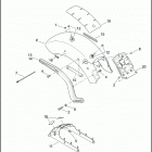 FLS 103 1JRV SOFTAIL SLIM (2014) FENDERS & SUPPORTS, REAR - FLS