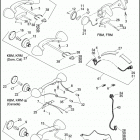 FLHTCU 1FCM ULTRA CLASSIC (2014) TAIL LAMP & TURN SIGNALS, REAR