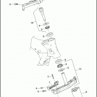 FLHTCU 1FCM ULTRA CLASSIC (2014) FORK BRACKETS, FRONT