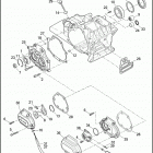 FLHTP 1FMM ELECTRA GLIDE STANDARD POLICE (2014) TRANSMISSION BEARINGS & COVERS