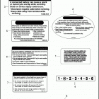 FLHTK 103 1TEL CVO LIMITED (2014) Лейбл предостережения
