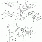 FLSTN 103 1JDV SOFTAIL DELUXE (2014) AUXILIARY / FOG LAMPS & TURN SIGNALS, FRONT - FLST...