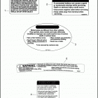 FLHTP 1FMM ELECTRA GLIDE STANDARD POLICE (2014) Лейбл предостережения