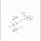 FLHTCUSE8 1PR8 CVO ULTRA CLASSIC (2013) HIGHWAY PEGS