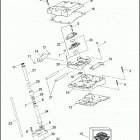 FLHRSE5 1PG8 CVO ROAD KING (2013) ROCKER ARM ASSEMBLY & PUSHRODS - TWIN CAM 110 ™