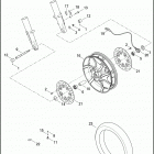FLHRSE 1PG8 CVO ROAD KING (2014) Колесо переднее