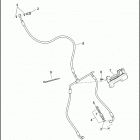 FLHR 1FBM ROAD KING (2014) BRAKE LINE, FRONT - NON-ABS