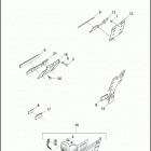 FLD 103 1GZM DYNA SWITCHBACK (2014) LICENSE PLATE BRACKETS - FLD, FXDWG