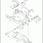 FXDF 1GY4 DYNA FAT BOB (2014) FORK, REAR,  DEBRIS DEFLECTOR & BELT GUARD