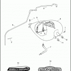 FLHTCUTG 1MAL TRI GLIDE ULTRA CLASSIC (2014) Топливный бак