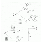 XL1200V 1LF3 SEVENTY-TWO (2014) Топливный бак