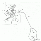 VRSCF 1HPH V-ROD MUSCLE (2013) BRAKE CONTROL, FRONT