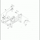 FLHTCUTG 1MAM TRI GLIDE ULTRA CLASSIC (2013) FRAME, REAR