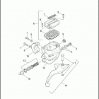 FLTRX 1KHM ROAD GLIDE CUSTOM (2013) BRAKE CONTROL, FRONT