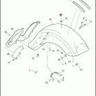 FLHRSE 1PG8 CVO ROAD KING (2014) FENDER, REAR