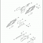 FLSTNSE 1TF9 CVO SOFTAIL DELUXE (2014) LICENSE PLATE BRACKET