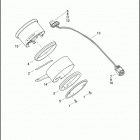 FLHP 1FHM ROAD KING POLICE (2014) SPEEDOMETER & BRACKET - FLHP