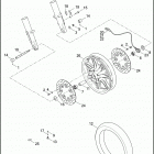 FLHTK 103 1TEL CVO LIMITED (2014) Колесо переднее
