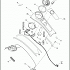 FLHRSE 1PG8 CVO ROAD KING (2014) INSTRUMENTS, FUEL TANK
