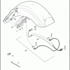 FLHRSE 1PG8 CVO ROAD KING (2014) TAIL LAMP (DOMESTIC) & TURN SIGNALS, REAR