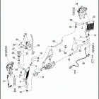 FLHTCUTG 1MAL TRI GLIDE ULTRA CLASSIC (2014) RADIATOR, COOLANT HOSES & BOTTLE