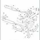 FLHTCUTG 1MAM TRI GLIDE ULTRA CLASSIC (2013) Глушитель