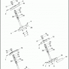 FXSB 1BF5 SOFTAIL BREAKOUT (2013) FORK BRACKETS, FRONT - FXS, FXSB & FXST