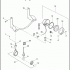 FLHP 1FHM ROAD KING POLICE (2013) PURSUIT LAMPS & TURN SIGNALS, FRONT