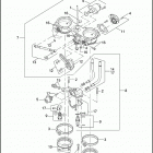 VRSCF 1HPH V-ROD MUSCLE (2013) Корпус Дросселя