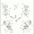 FLHRSE5 1PG8 CVO ROAD KING (2013) SWITCHES, HANDLEBAR