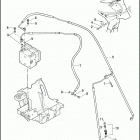 FLHP 1FHM ROAD KING POLICE (2013) BRAKE LINES, FRONT, ABS