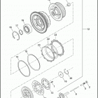 FLHP 1FHM ROAD KING POLICE (2013) CLUTCH - TWIN CAM 103 ™