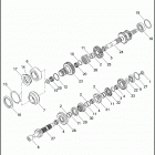 XL883L 4CR2 SUPERLOW (2013) TRANSMISSION GEARS
