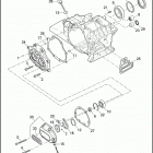 FLTRX 1KHM ROAD GLIDE CUSTOM (2013) TRANSMISSION BEARINGS & COVERS