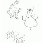 XL883L 4CR2 SUPERLOW (2013) TURN SIGNAL MODULE & SECURITY SIREN