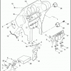 FLHTP 1FMM ELECTRA GLIDE STANDARD POLICE (2013) FAIRING, INNER - FLHTP