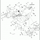 FLTRXSE2 1TC8 CVO ROAD GLIDE (2013) FAIRING, INNER