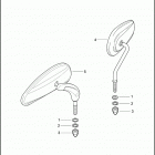 FLHRSE5 1PG8 CVO ROAD KING (2013) Зеркало