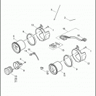 FLHTC 1FFM ELECTRA GLIDE CLASSIC (2013) INSTRUMENTS - FLHTC, FLHTCU, FLHTK & FLHX