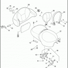 FLHTCUSE8 1PR8 CVO ULTRA CLASSIC (2013) SEAT & BACKREST