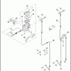 XL883L 4CR2 SUPERLOW (2013) BRAKE CONTROL, FRONT - 883L / N / R, 1200C / CA / ...