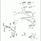 FXDL 1GN4 DYNA LOW RIDER (2013) INSTRUMENTS - FXDL