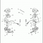 FLHP 1FHM ROAD KING POLICE (2013) SWITCHES, HANDLEBAR